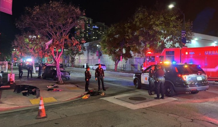 Downtown San Diego Pileup Leaves 4 Hospitalized, DUI Suspect Nabbed