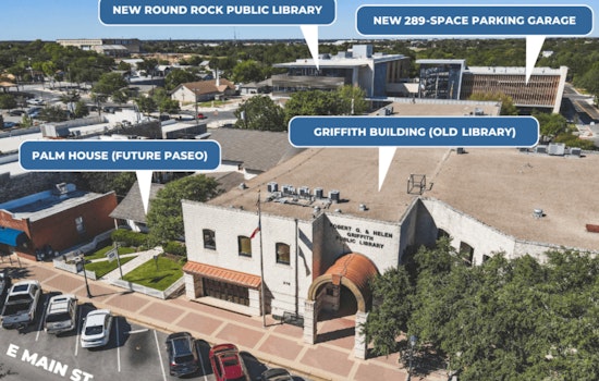 Downtown Round Rock’s Old Library Reborn as $19.5 Million Civic Hub