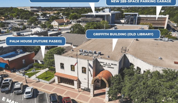 Downtown Round Rock’s Old Library Reborn as $19.5 Million Civic Hub