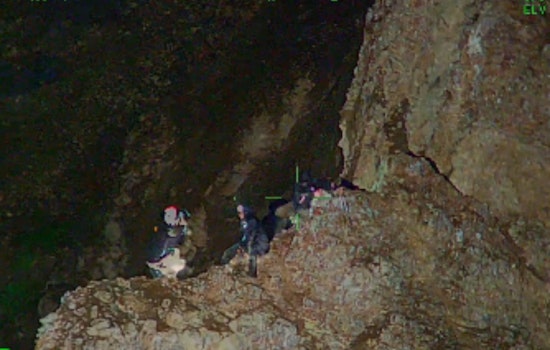 Dramatic Cliffside Chopper Rescue Yanks Hikers From Point Reyes Ledge