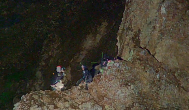 Dramatic Cliffside Chopper Rescue Yanks Hikers From Point Reyes Ledge