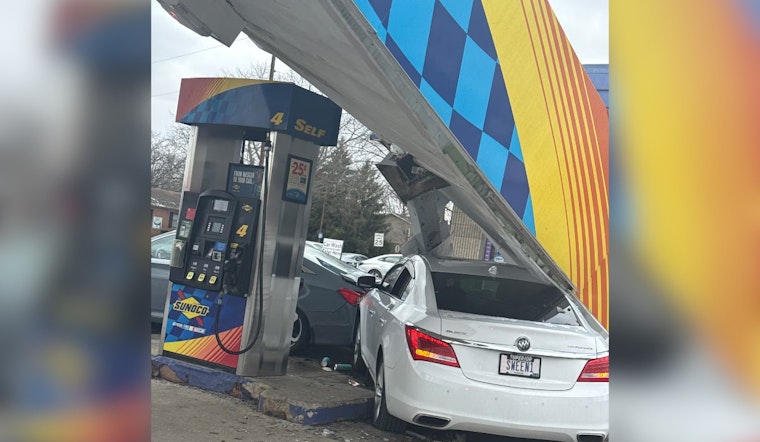 Driver Choking on French Fry Causes Gas Station Awning Collapse in Wilmington