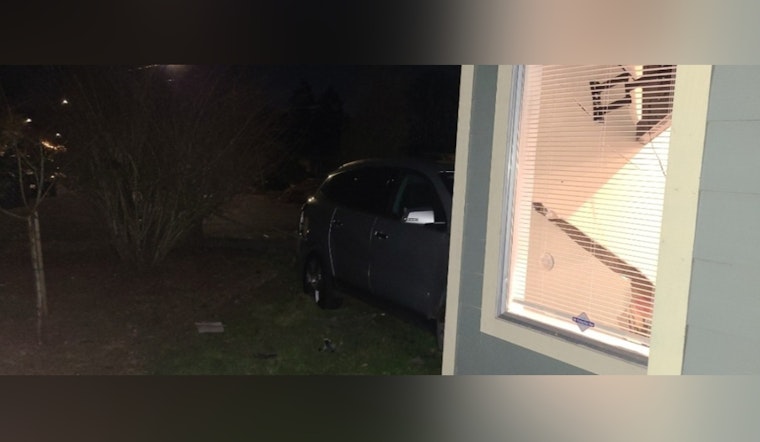 Drunk Driver Turns East Burnside Living Room Into Crash Site, Family Forced Out Overnight