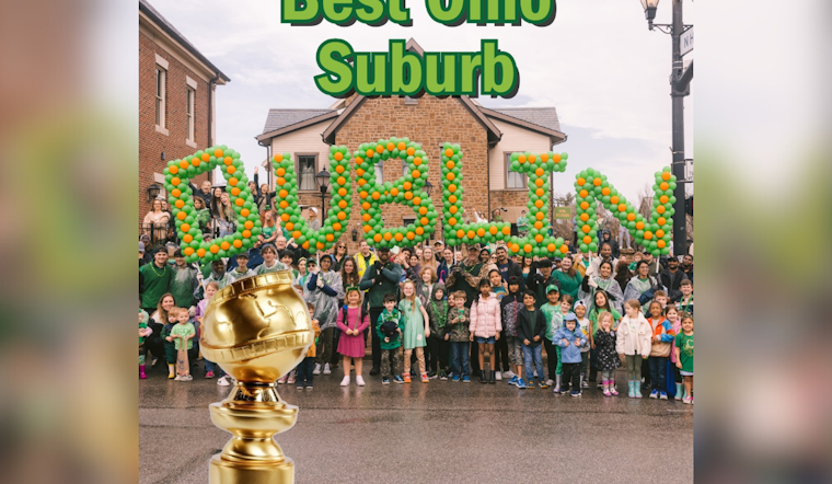 Dublin, Ohio Celebrates Local Charm with Whimsical 'Golden Globe' Awards on Social Media