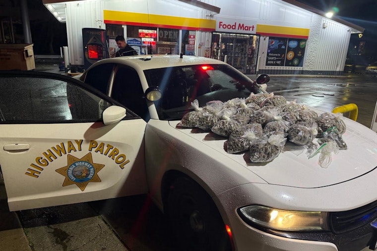 DUI Stop Near Modesto Turns Into 15-Pound Pot Bust, CHP Says