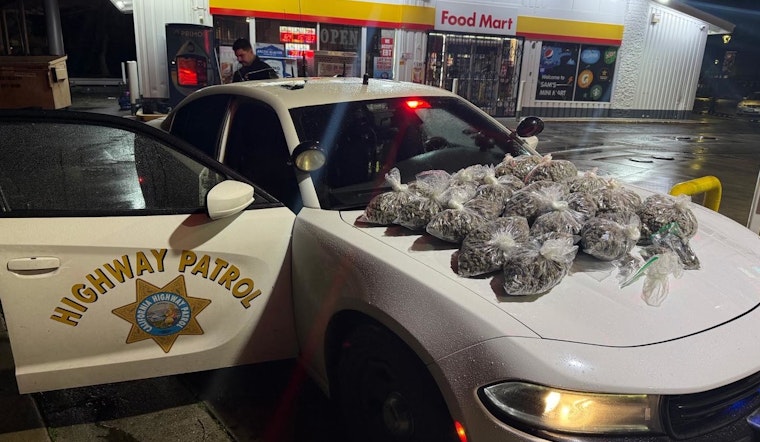 DUI Stop Near Modesto Turns Into 15-Pound Pot Bust, CHP Says