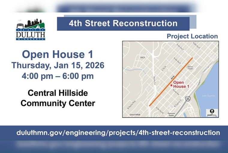 Duluth Invites Public to Engage in Fourth Street Reconstruction Project Planning for a Revitalized Urban Landscape