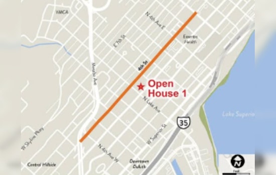 Duluth Invites Public to Open House on Forthcoming Fourth Street Reconstruction Project