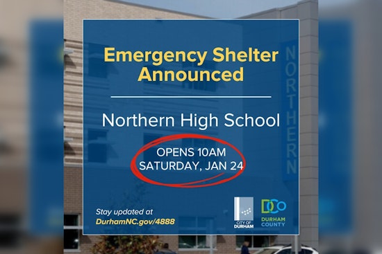Durham Rallies to Open Northern High School as Mass Emergency Shelter Ahead of Winter Storm
