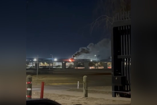 Eagle Pass Port of Entry Closed After Vehicle Fire on Bridge 1, Traffic Diverted to Bridge 2