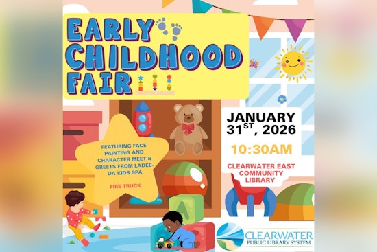 East Community Library in Clearwater to Host Early Childhood Fair with Toy Swap and Development Resources