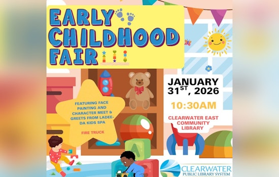 East Community Library in Clearwater to Host Early Childhood Fair with Toy Swap and Development Resources
