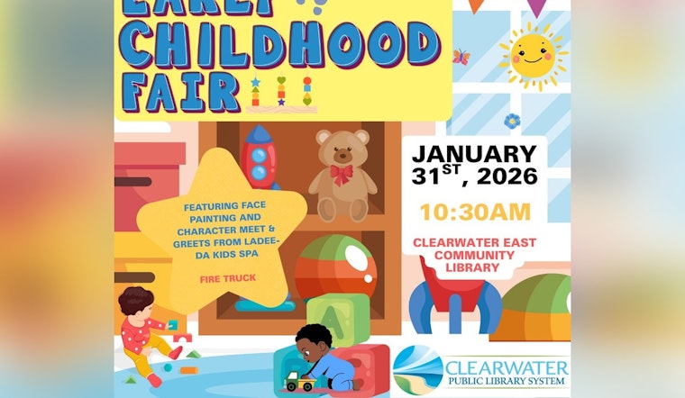 East Community Library in Clearwater to Host Early Childhood Fair with Toy Swap and Development Resources