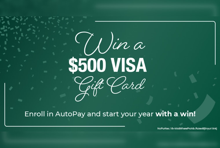 Edmond Launches AutoPay Sweepstakes Offering Chance to Win $500 Visa Gift Card