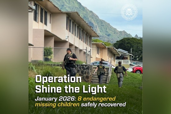 Eight Missing Teens Found During Oahu 'Operation Shine the Light' Crackdown