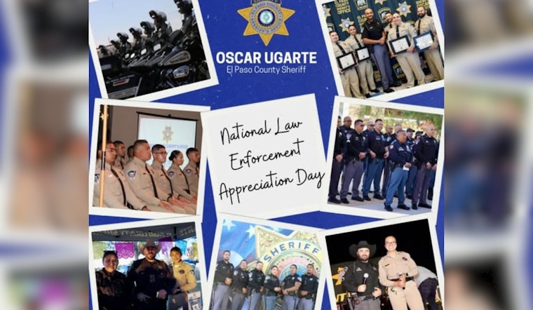 El Paso County Sheriff Honors Officers on National Law Enforcement Appreciation Day