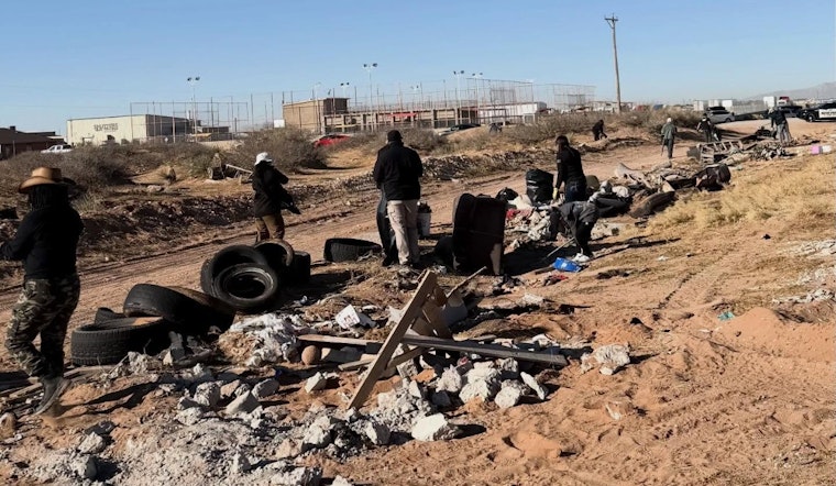 El Paso County Sheriff's Office Collaborates with Community for Montana Vista Cleanup, Collects Over 200 Tires and Trash