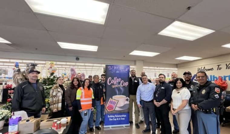El Paso Police Department Boosts Community Relations with 'Coffee with a Cop' Initiative