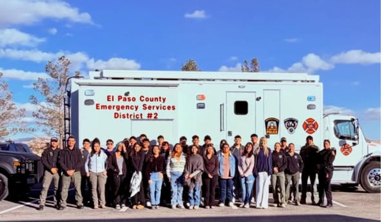 El Paso Students Explore Law Enforcement Careers Through Sheriff's Mentoring Program