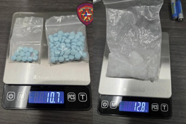 El Paso Traffic Stop Leads to Seizure of Lethal Narcotics, Including 10 Grams of Fentanyl and Methamphetamine