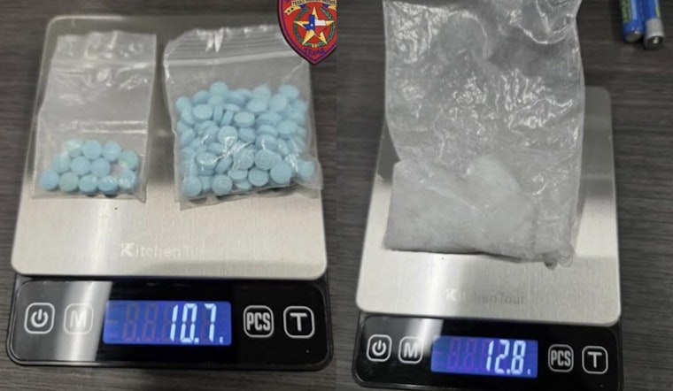 El Paso Traffic Stop Leads to Seizure of Lethal Narcotics, Including 10 Grams of Fentanyl and Methamphetamine