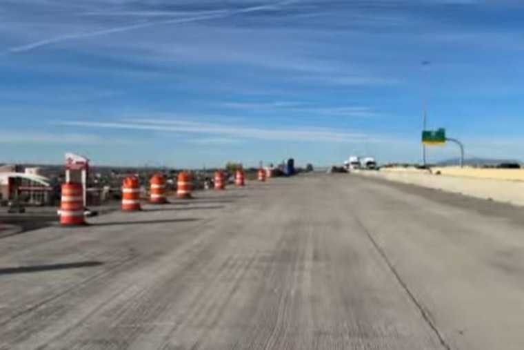 VIDEO: El Paso's EB Mesa Exit Set to Open with New 3-Lane Configuration After 24-Hour Closure