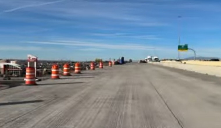 VIDEO: El Paso's EB Mesa Exit Set to Open with New 3-Lane Configuration After 24-Hour Closure