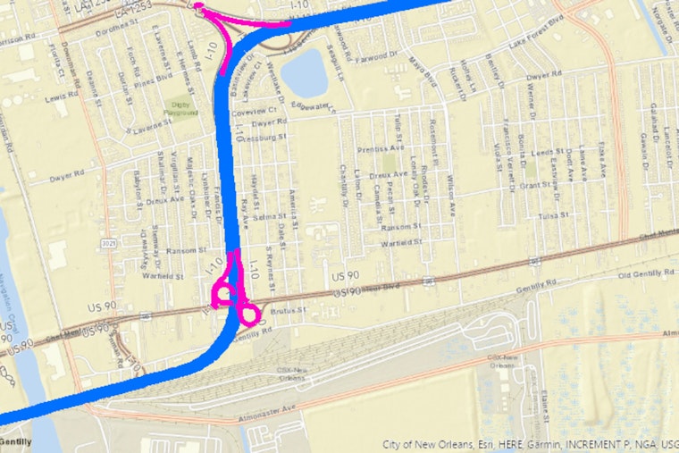 Expect Delays, I-10 Construction in New Orleans to Install New Guardrails Starting January 11