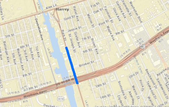 Expect Delays: Roadwork Scheduled for Southbound LA 3017 in Jefferson Parish