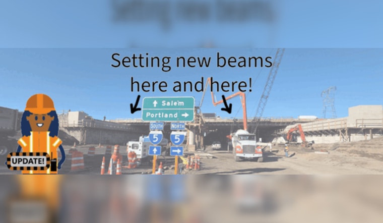 Expect Nighttime Lane Closures on Northbound I-5 Near Aurora-Donald Interchange Next Week