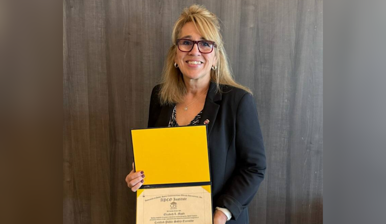 Fairfield County Telecommunications Supervisor Achieves Elite Public-Safety Executive Certification