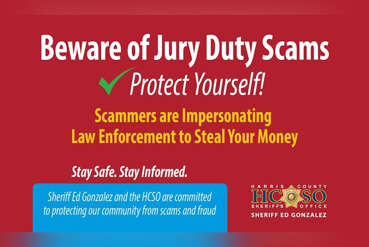 Fake 'Deputies' Dialing for Dollars in Houston Jury Duty Shakedown