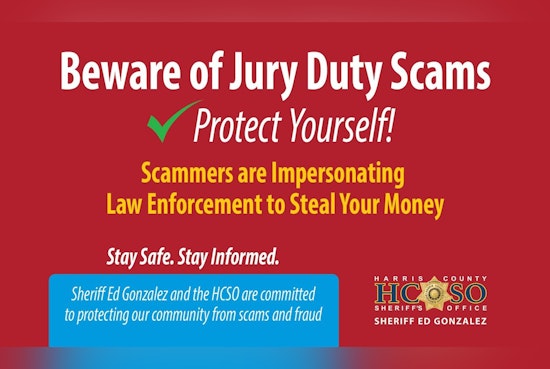 Fake 'Deputies' Dialing for Dollars in Houston Jury Duty Shakedown