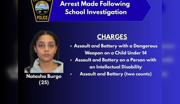 Fall River Paraprofessional Arrested on Multiple Assault Charges Involving Minor at Carlton Viveiros Elementary