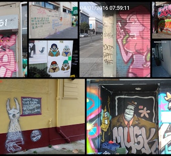 Famed North Beach Tech Prankster Trolls SFPD by Turning 100K Graffiti 'Mugshots' Into 'Accidental' Art Gallery