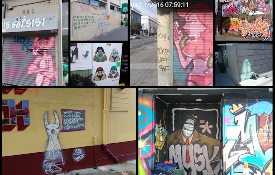 Famed North Beach Tech Prankster Trolls SFPD by Turning 100K Graffiti 'Mugshots' Into 'Accidental' Art Gallery