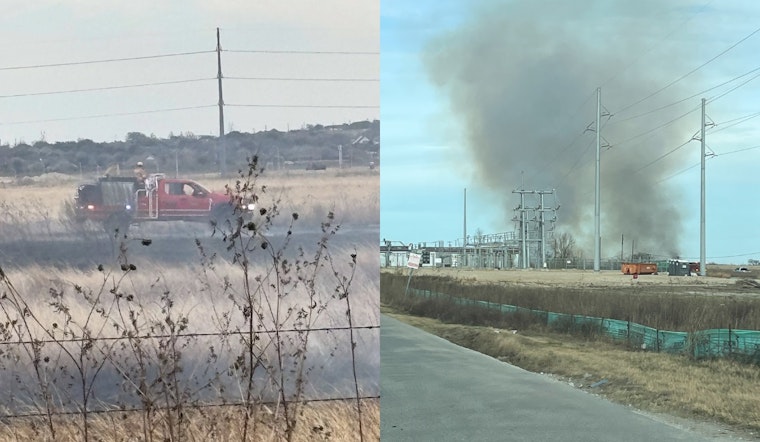 Fast-Moving Brush Blaze Near Sendera Ranch Stopped In Its Tracks