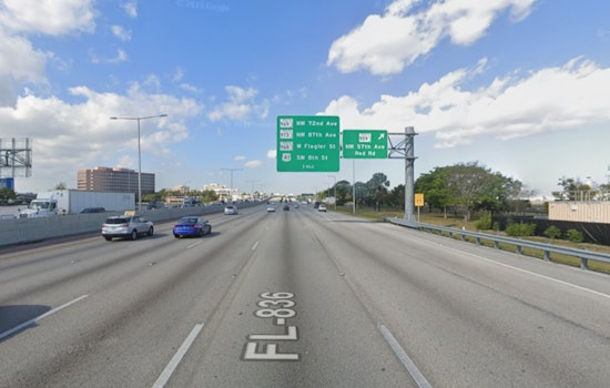 Fatal Collision on Dolphin Expressway Near NW 57th Avenue Halts Westbound Traffic in Miami
