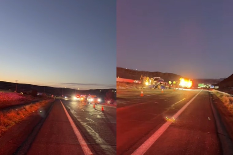 VIDEO: Fatal Crash on I-15 On-Ramp Disrupts Morning Commute in St. George