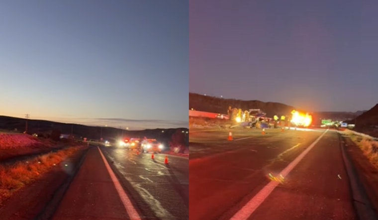 VIDEO: Fatal Crash on I-15 On-Ramp Disrupts Morning Commute in St. George