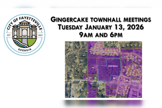 Fayetteville Holds Town Hall Meetings to Discuss New Residential Development at Gingercake Road and Highway 54