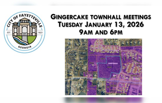 Fayetteville Holds Town Hall Meetings to Discuss New Residential Development at Gingercake Road and Highway 54