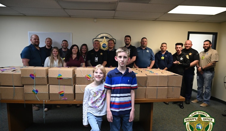 Florida Man Transforms Tragedy into Community Support with 100 KidCare Boxes for Clay County Sheriff's Office