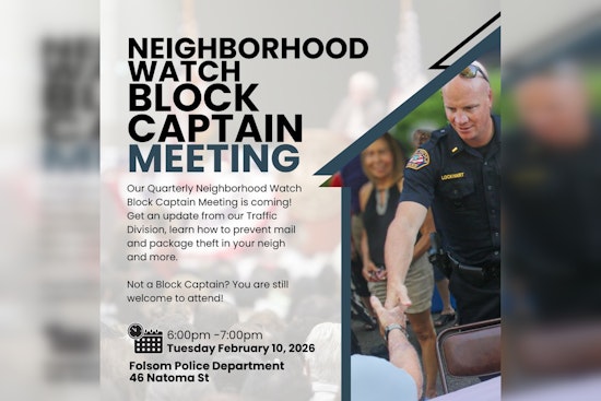 Folsom Police Department Hosts Meeting to Empower Neighborhood Watch Leaders