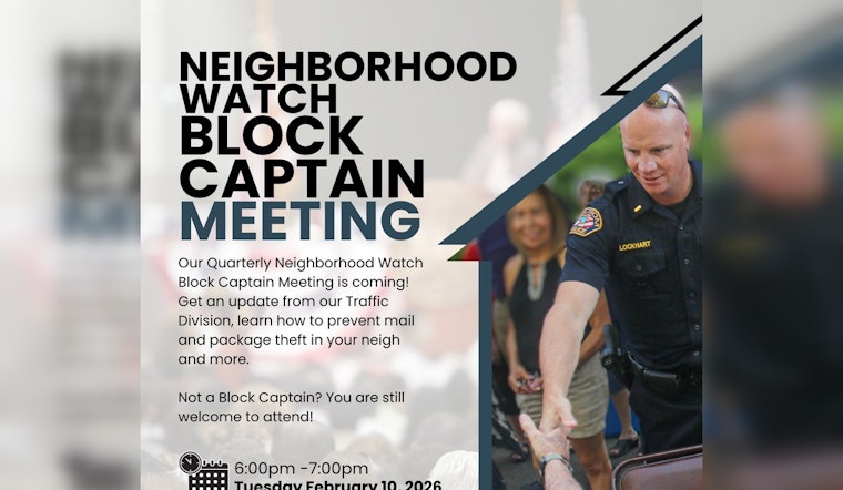 Folsom Police Department Hosts Meeting to Empower Neighborhood Watch Leaders