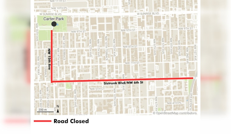 Fort Lauderdale Prepares for Road Closures During Annual King Holiday Celebration