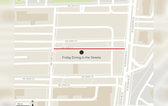 Fort Lauderdale’s Friday Dining in the Streets Returns with Road Closures and Traffic Changes