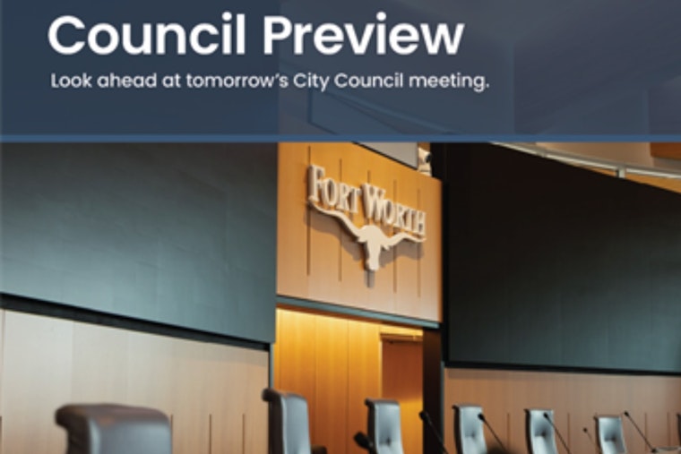 Fort Worth City Council to Discuss FY2026 Bond, Cultural Initiatives, and Traffic Grant in Upcoming Meetings