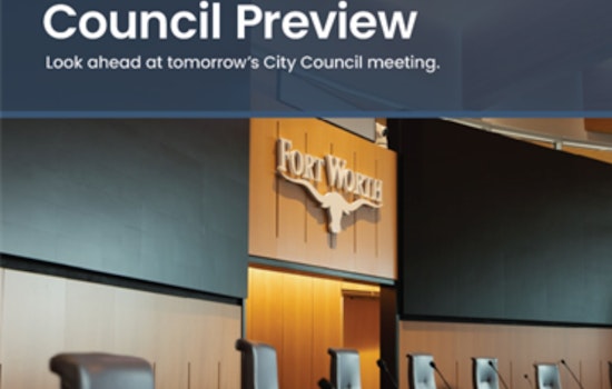 Fort Worth City Council to Discuss FY2026 Bond, Cultural Initiatives, and Traffic Grant in Upcoming Meetings