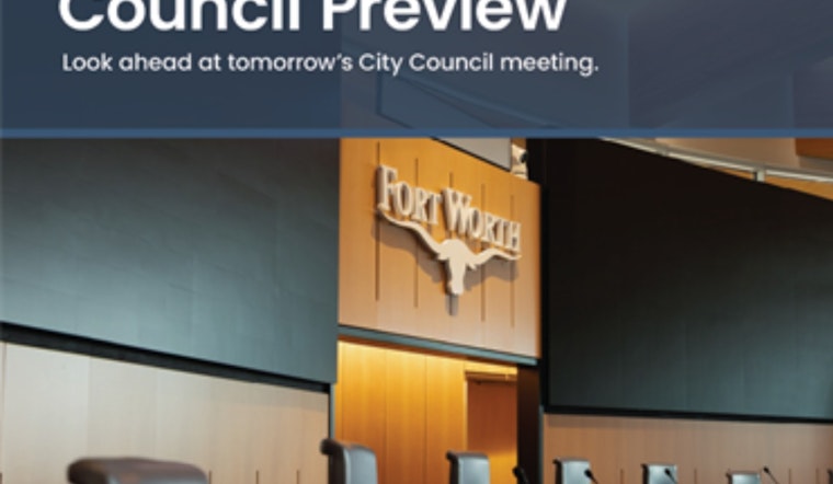 Fort Worth City Council to Discuss FY2026 Bond, Cultural Initiatives, and Traffic Grant in Upcoming Meetings